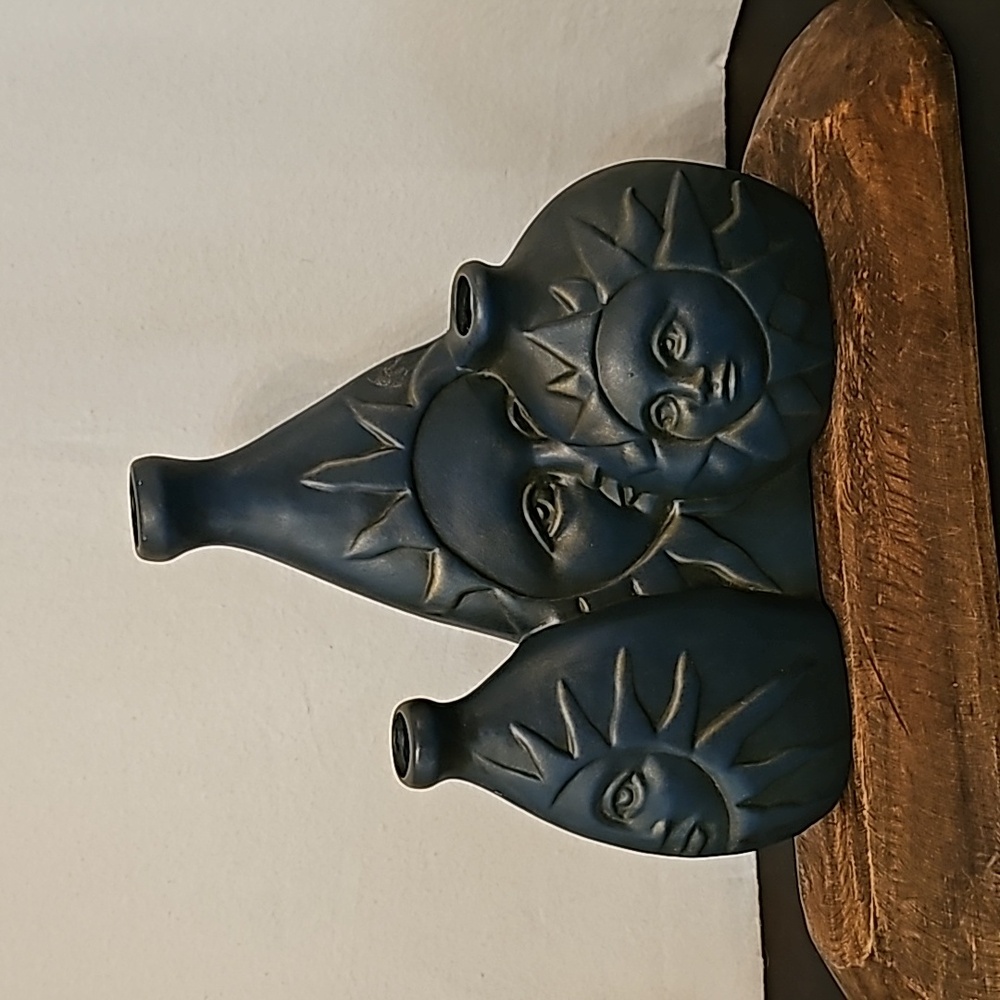Terracotta Sun Vase